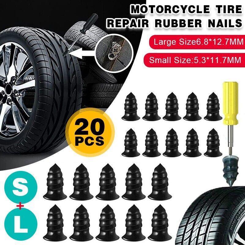 Vacuum Tyre Repair Nail Car Trucks Tire Puncture Repair Tubeless Rubber Nails