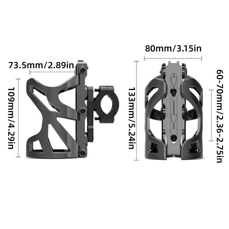 Bike Water Bottle Holder Bicycle Drink Rack Kettle Cage Cup Holder Lightweight