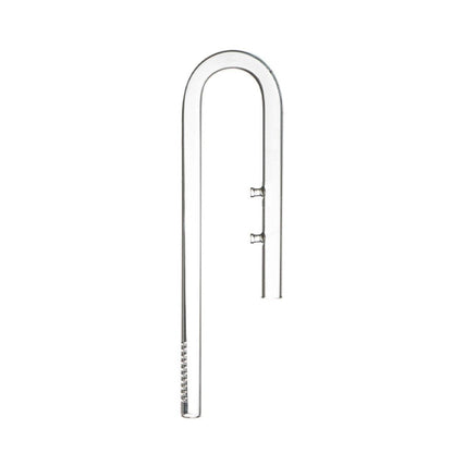 Aquarium Glass Inlet Outlet Pipe Fish Tank Filter Oil Film Remover Plant Holder - Lily inlet-12mm