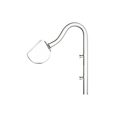 Aquarium Glass Inlet Outlet Pipe Fish Tank Filter Oil Film Remover Plant Holder - Lily inlet-16mm