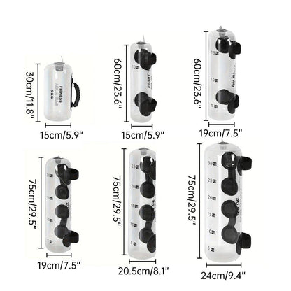 Adjustable Inflatable Water Weight Bag for Fitness Squat Strength Training Bag - 5kg