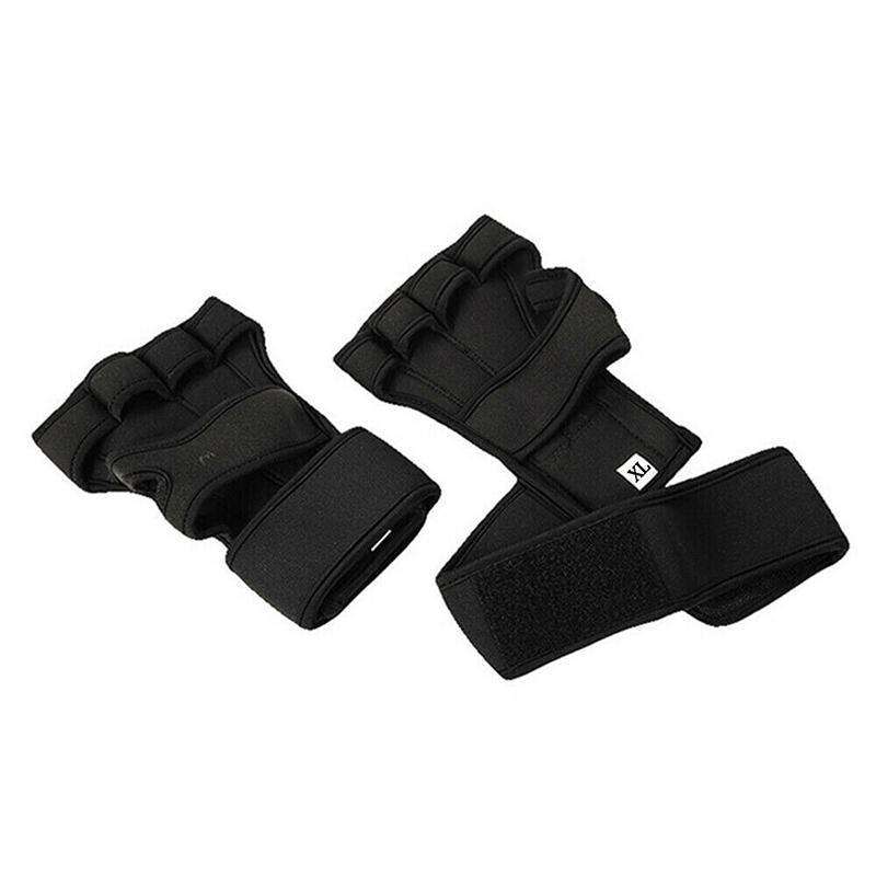 Weight Lifting Training Gloves Women Men Fitness Sports Body Building Gym Gloves - L