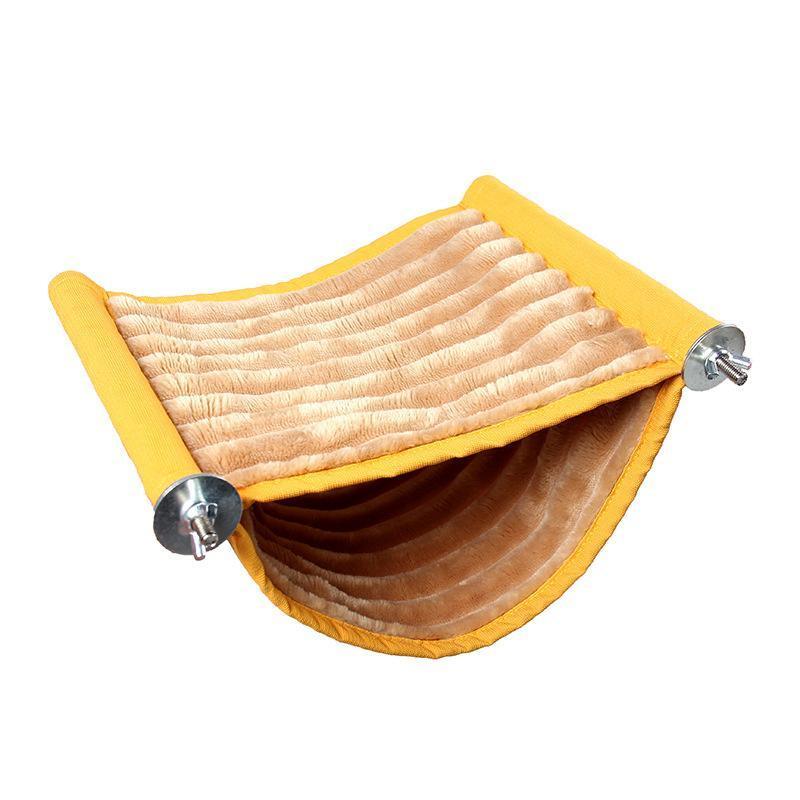 L Size Natural Comfort with the Hummingbird House Hanging Nest Bed - Yellow