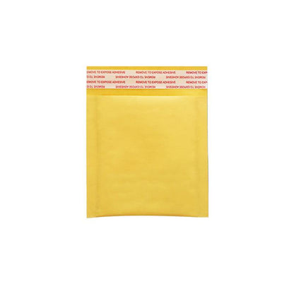 25PCS Poly Bubble Mailer Yellow Colour Multi-Size Plastic Padded Bag - 25PCS-23*29CM