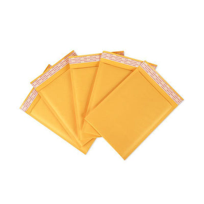 25PCS Poly Bubble Mailer Yellow Colour Multi-Size Plastic Padded Bag - 25PCS-20*21CM