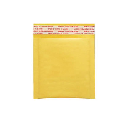 25PCS Poly Bubble Mailer Yellow Colour Multi-Size Plastic Padded Bag - 25PCS-20*21CM