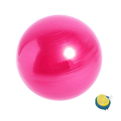 Explosion-Proof Thickened Inflatable Yoga Ball Massage Fitness Stability Ball - Purple - 75cm