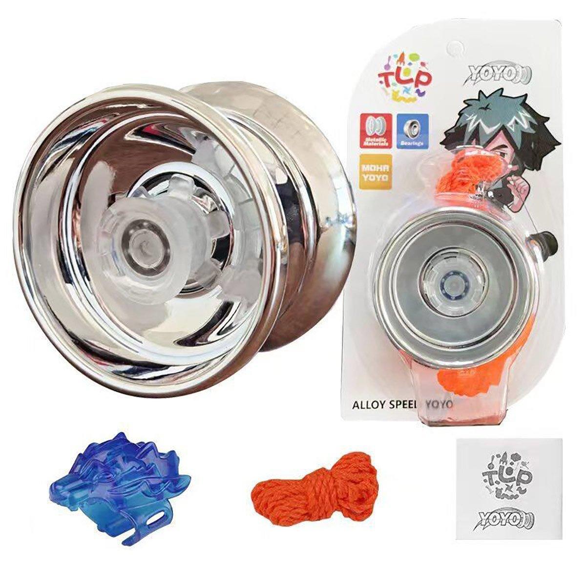 Alloy Metal Professional YoYo Bundle Bearing Ball Toy for Boys Gift - Green
