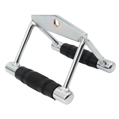 Cable Pulley Attachment Tricep Rope V Grip LAT Pull Down Gym Accessory - Revolving Straight Bar