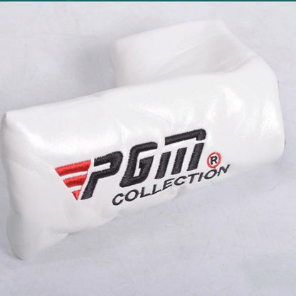 White and Red Golf Club Head Cover