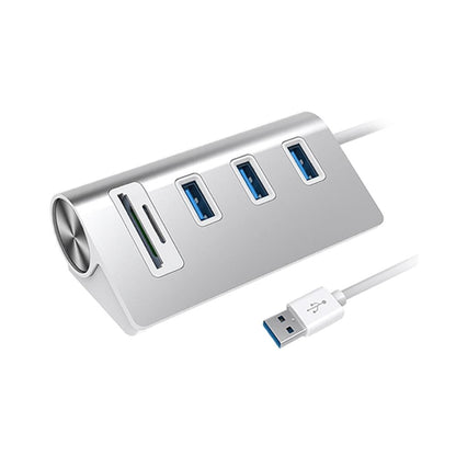 Usb3.0 Card Reader Hub Adapter With 3 Ports