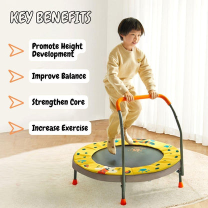 Foldable Children Trampoline Indoor Anti Collision Bouncer For Baby Sports