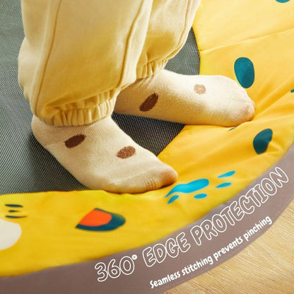 Foldable Children Trampoline Indoor Anti Collision Bouncer For Baby Sports