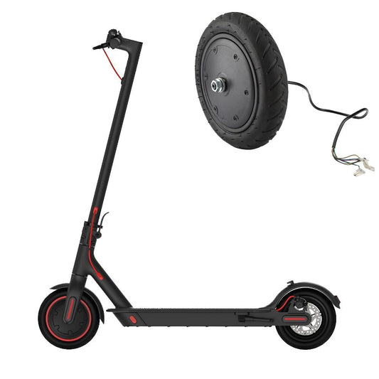 Xiaomi M365 & M365 Pro Scooter Motor with Pneumatic Tire - 250w 36v