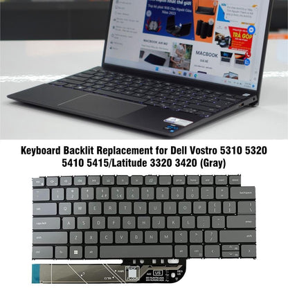 Backlit Keyboard for us Version Devices - For Dell Latitude 7400 / 3400