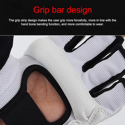Adult Half-Finger Sandbag Training Gloves For Fitness And Sparring - Xs