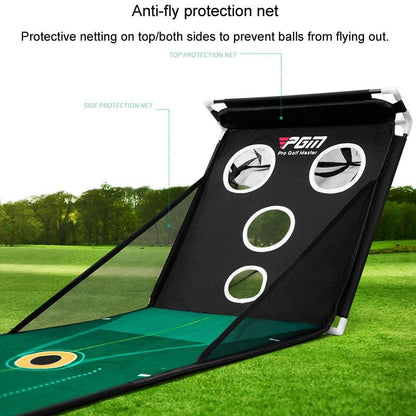 Golf Chipping & Putting Practice Net Portable & Multifunctional 40X250Cm