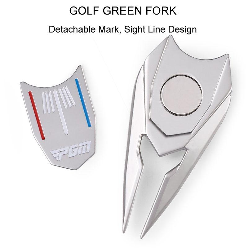 Metal Golf Green Fork for Fairway Repair with Mark