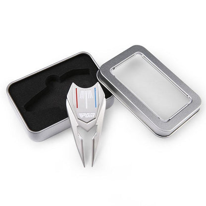 Metal Golf Green Fork for Fairway Repair with Mark