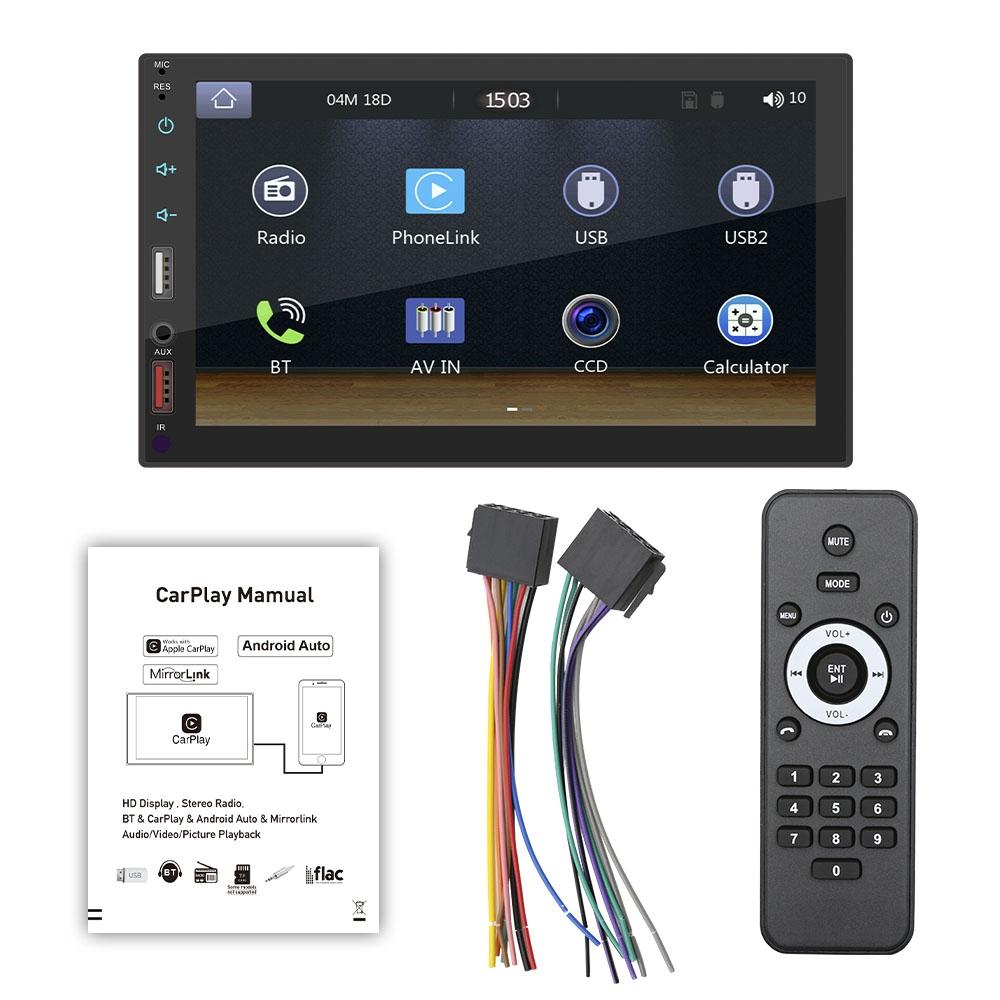 7 Inch Wireless Carplay Mp5 Player - Mirror Link