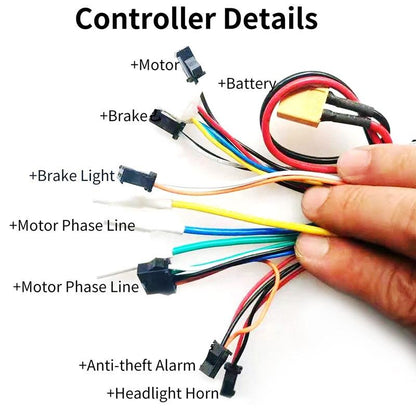 Kugoo M4 Electric Scooter Control Board with Communication Meter - 36V16A