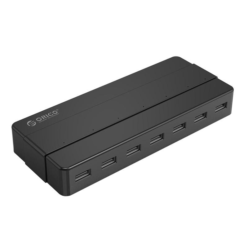 7-Port Usb 2.0 Desktop Hub With Power Adapter