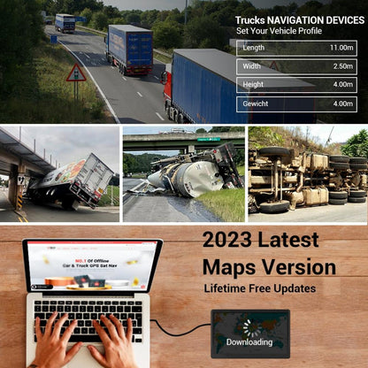 8 Inch Car Gps Navigator - 9 Screen Bluetooth Africa Map - United Kingdom Map