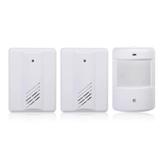 Wireless Infrared Doorbell Alarm For Home / Office - 2 Sensors