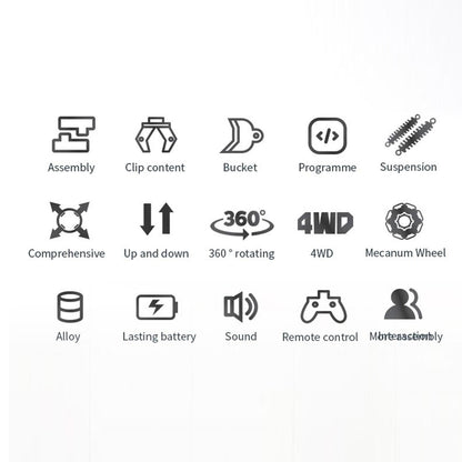 Alloy Remote Control Excavator for Engineering Projects