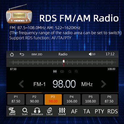 7 Inch Hd Touch Car Mp5 Player W / Bluetooth Reverse Mobile Internet Wired Carplay & Android Auto