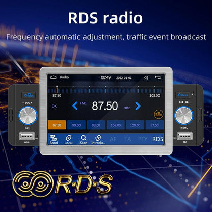 5 Inch Allwinner Melis F133 Car Mp5 Inch Player - Carplay Bt Usb Fm