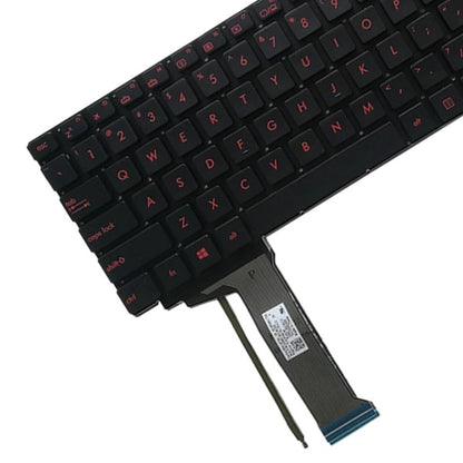 Backlit Keyboard for Asus Gl552 and N552 Series - Black