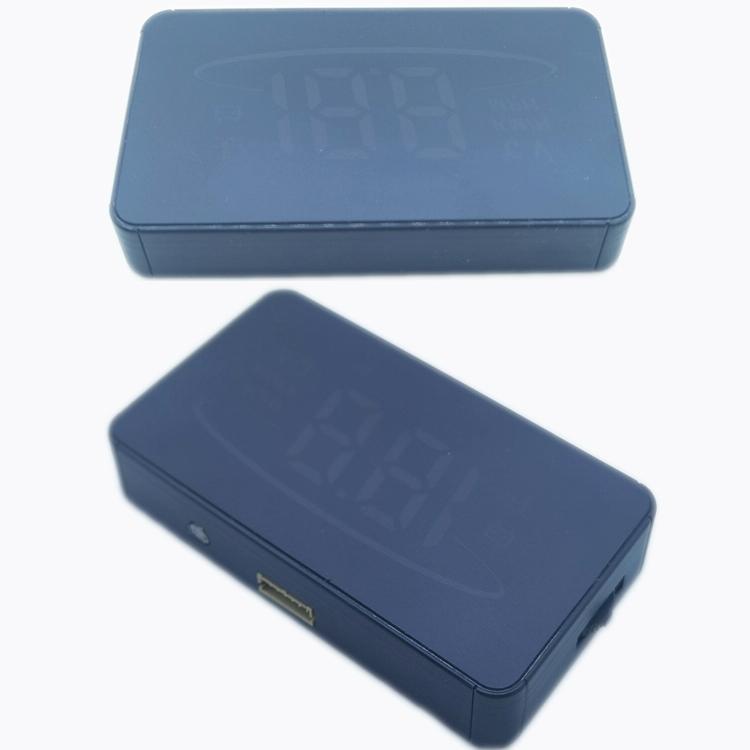 Car Hud Display Water Temp Per Hour Color Changing Light