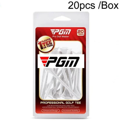 20-pack Golf Ball Tees with 10-degree Angled Spike