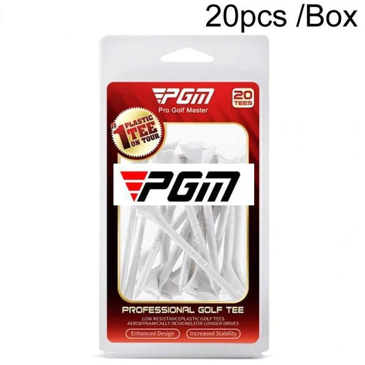 20-pack Golf Ball Tees with 10-degree Angled Spike