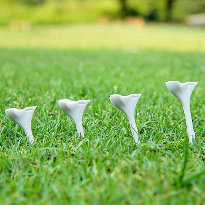 20-pack Golf Ball Tees with 10-degree Angled Spike