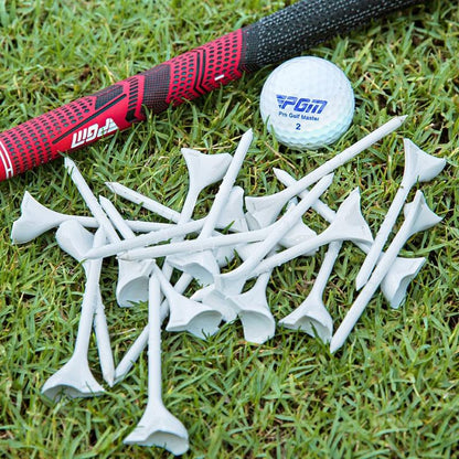 20-pack Golf Ball Tees with 10-degree Angled Spike