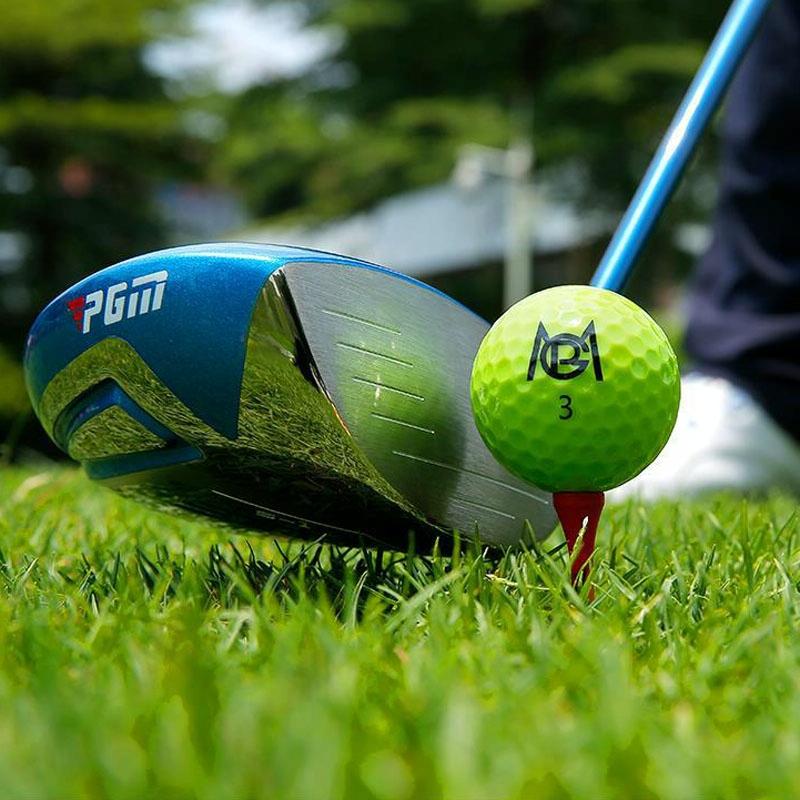 12-pack Double Layer Golf Practice Balls - Colourful Competition Set