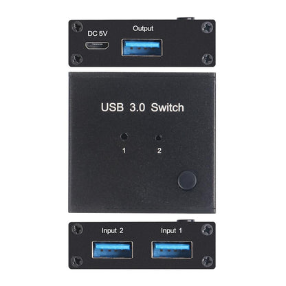 2-Port Usb 3.0 Switch 2 In 1 Out