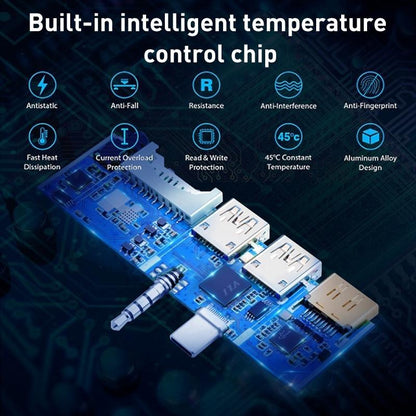 Type-C Usb Hub Adapter For Surface Pro Go