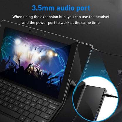 Type-C Usb Hub Adapter For Surface Pro Go