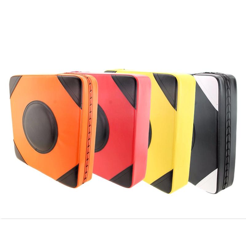 Thickened Square Boxing Wall Target - Imitation Leather - 40X40X10 - Yellow Black