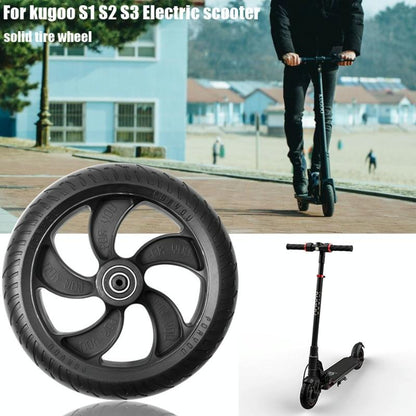 Kugoo S1 / S2 / S3 Front Wheel Accessory - 8 Inch Black