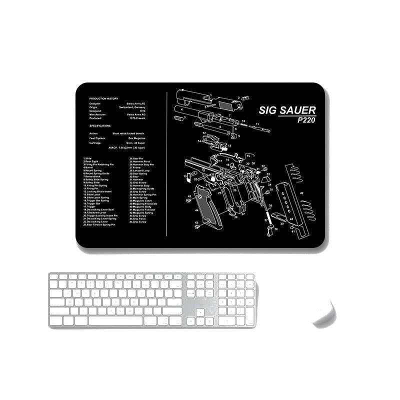 2 Pack Non Slip Office Gaming Mouse Pad 2Mm - Sps-1911