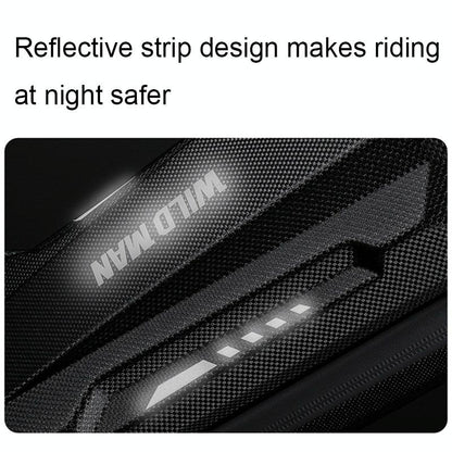 Convenient Folding Bike Front Bag - Durable Eva Shell - Quick Release - Gd9X 2L