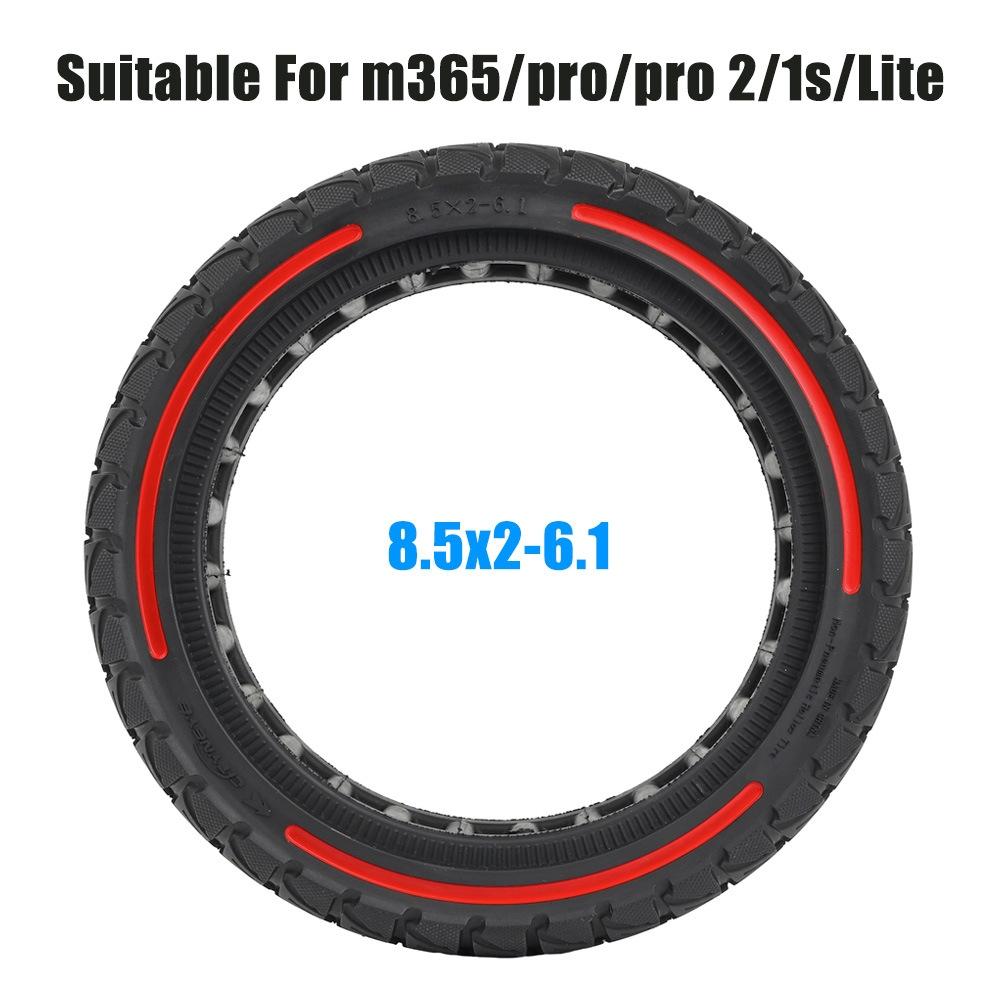 Colourful 8.5 x 2 Inch Honeycomb Tires for Xiaomi M365 / Pro / Pro 2 / 1s / Lite - Off-road Flick - Tricolor