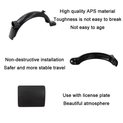 Xiaomi M365 Pro2 Electric Scooter Fender / Tail Light - Black