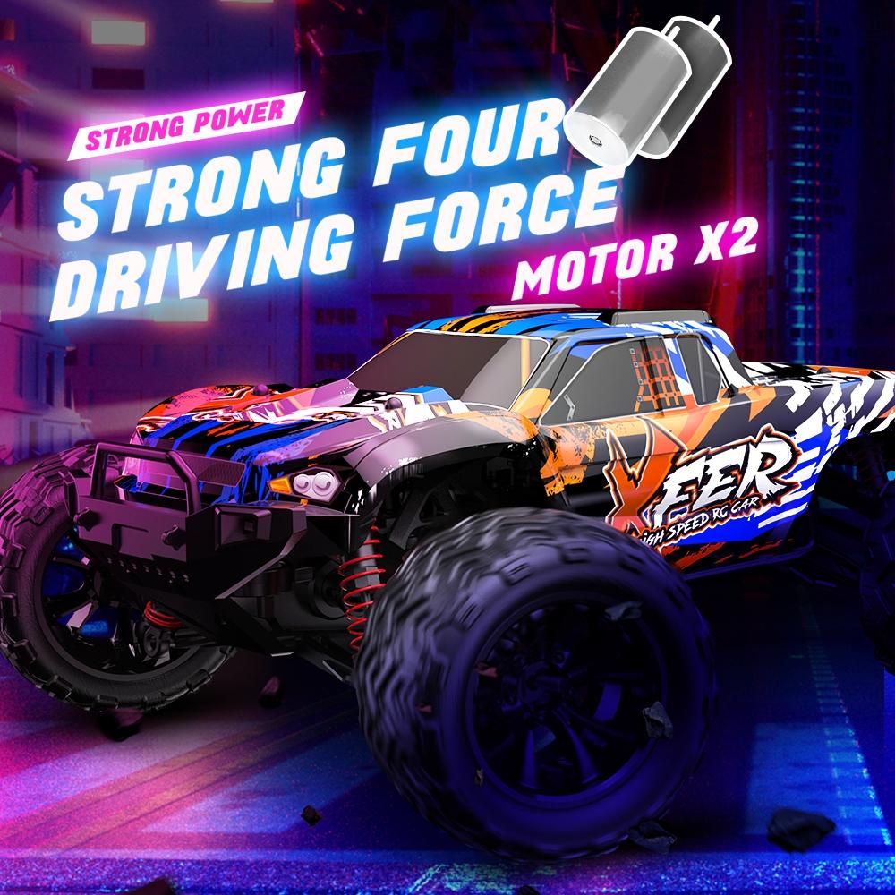 High Speed 1 16 Rc 4wd Car - Full Scale - Red