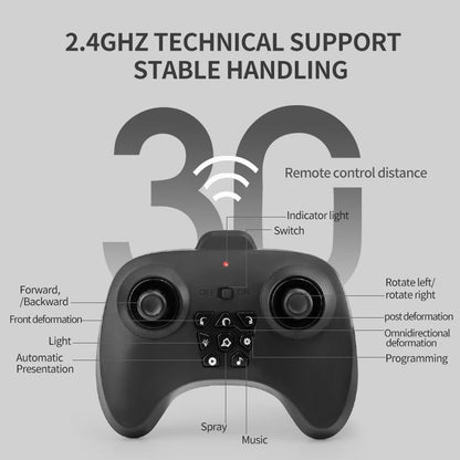 Stunt Drift Remote Control Car - Single Control Eight Wheels - Blue
