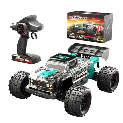 Off-road Remote Control Car - Electric 4wd Alloy Bigfoot - Red